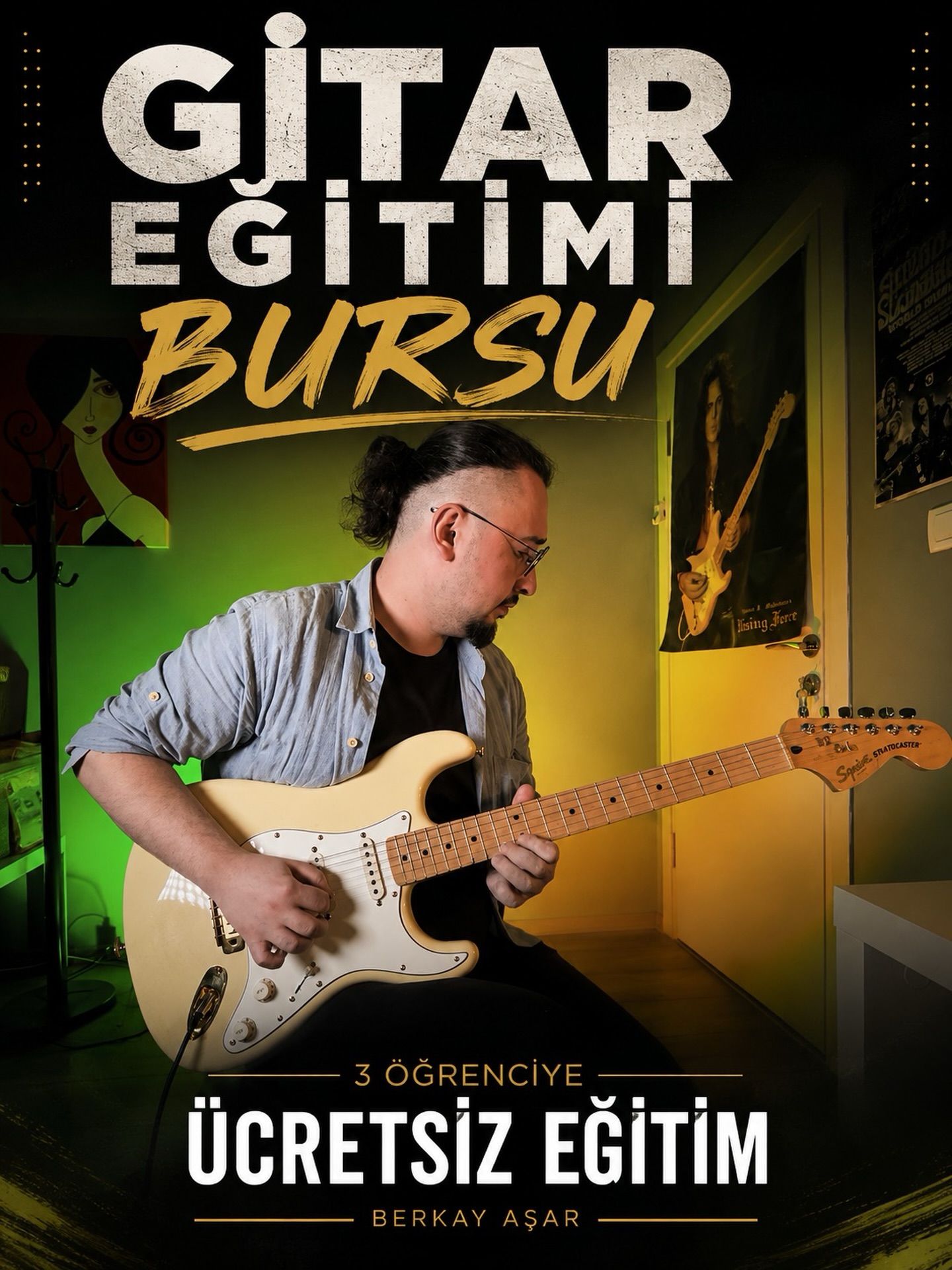 Neoklasik Gitar Eğitimi Bursu | TEMMUZ 2026